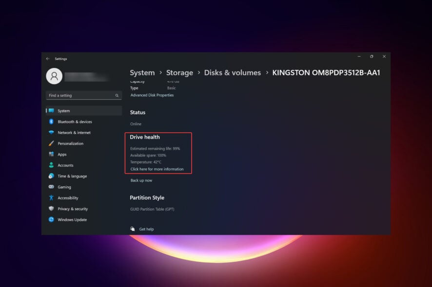 Как проверить состояние SSD на Windows 11