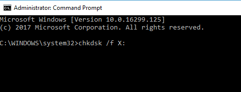 chkdsk Impossibile visualizzare il proprietario attuale