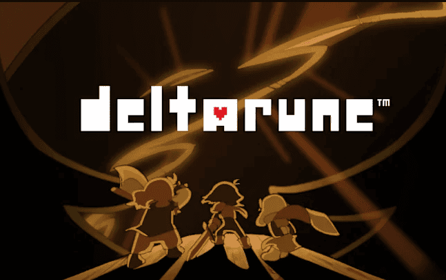 cartaz de lançamento do deltarune 3&4
