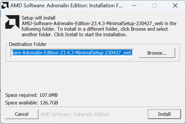 installer pour réparer le pilote de périphérique audio haute définition AMD