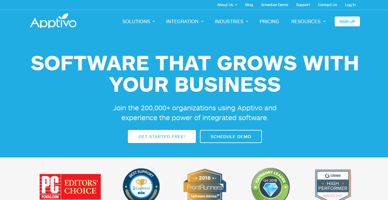 Apptivo - Software CRM