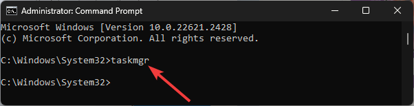 taskmgr Bloqué sur "Connectons-vous à un réseau" sur Windows 11