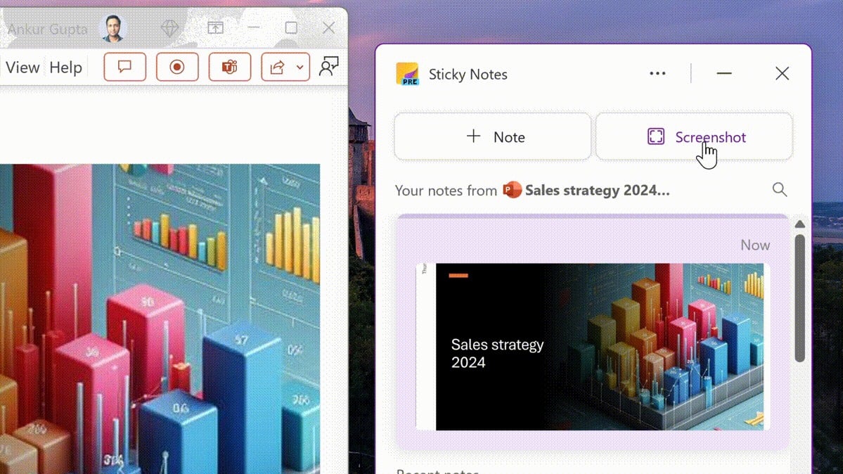 nuova app Sticky Notes per Windows