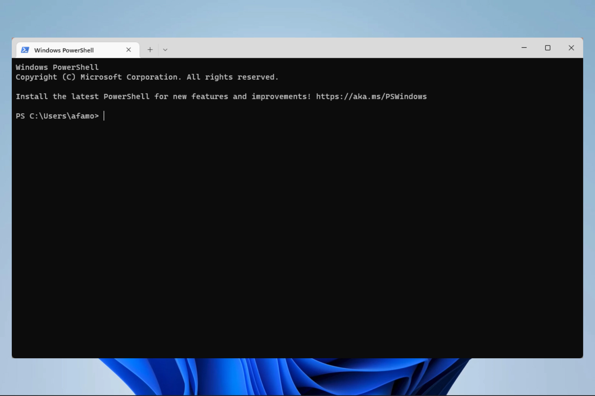 Windows 11 terminal digitando sozinho