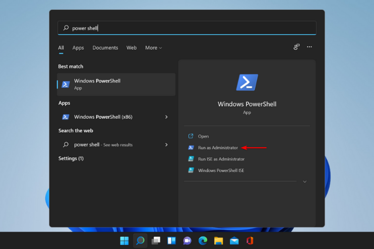 Power shell ejecutar como admin