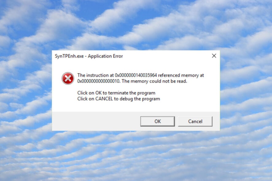 Cos'è SynTPEnh.exe