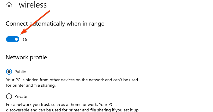 Windows 10 no puede conectar a esta red después de un cambio de contraseña