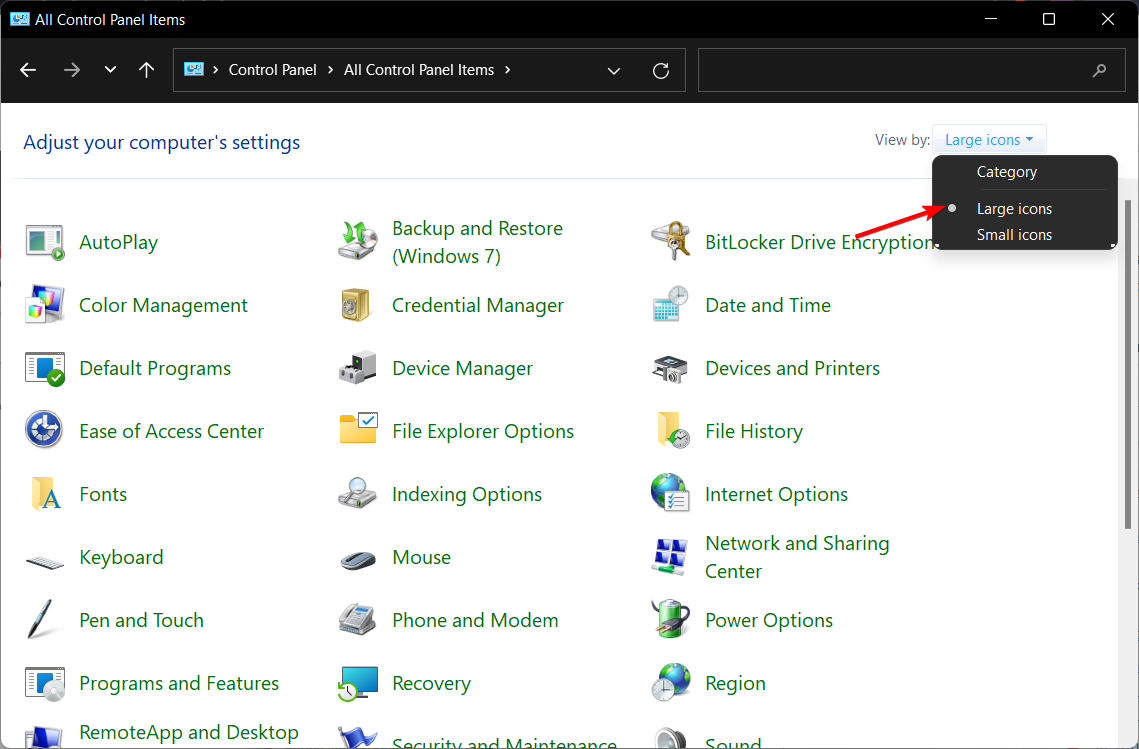 large-icon no wifi adapters available