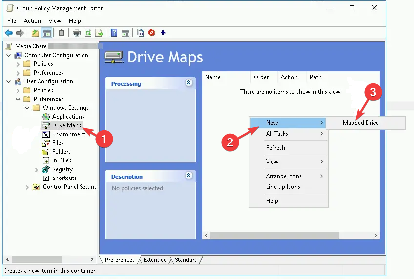 mapear unidade de rede windows 10