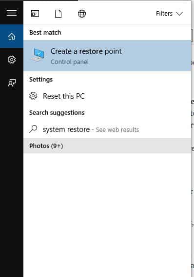 l'antivirus bloque la restauration du système