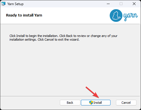 Instalar Yarn Windows