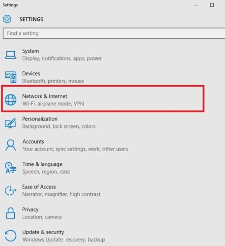 USB WiFi 어댑터가 인터넷에 연결되지 않음