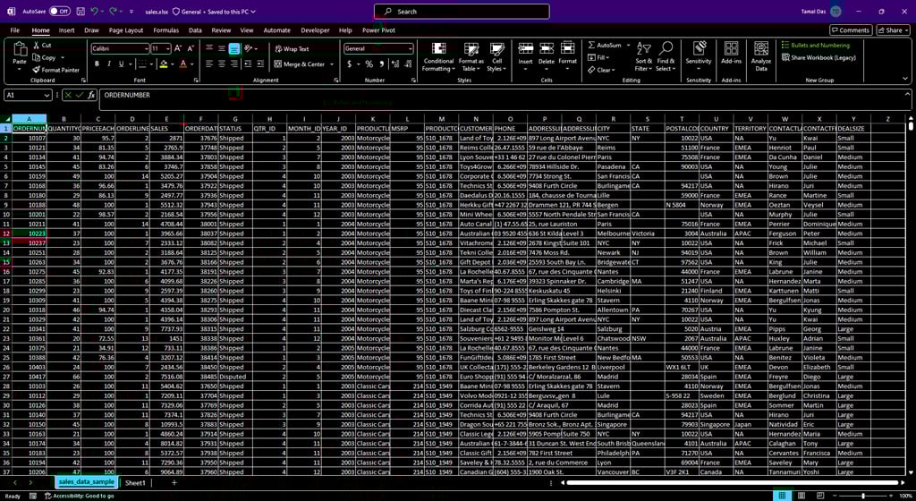 Microsoft Excel