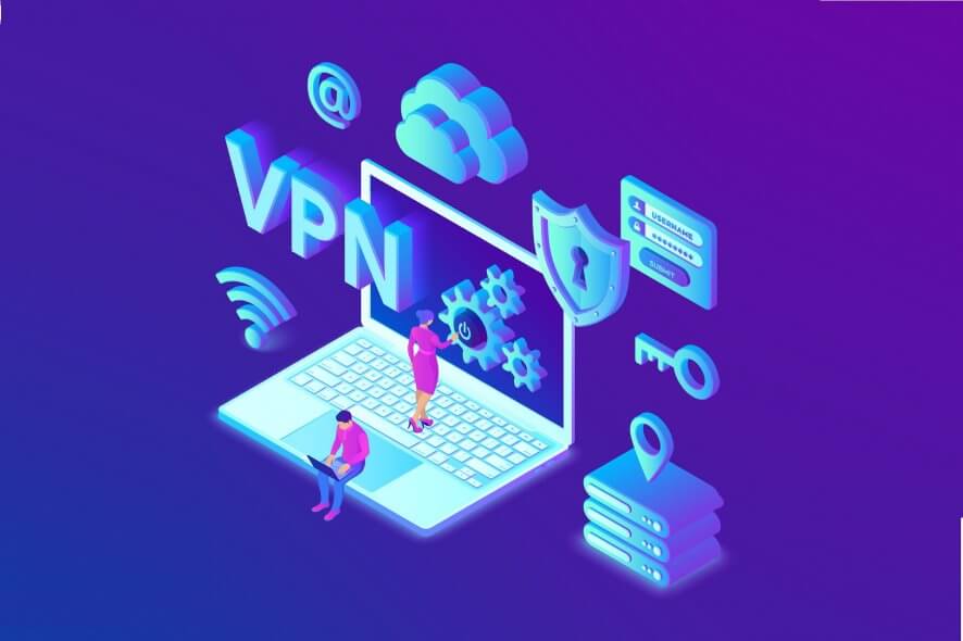 VPN заблокирован параметрами безопасности