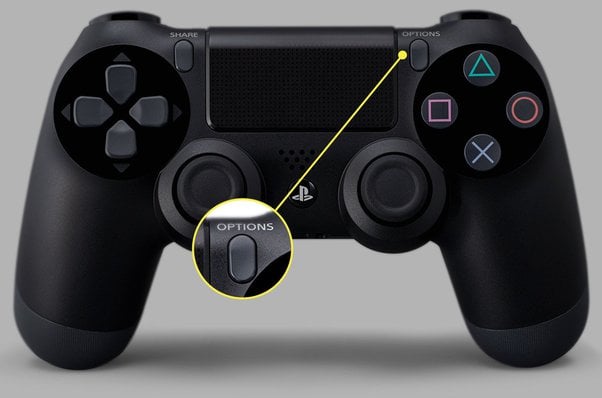 Optionen - PS4