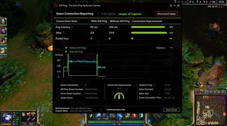 ping reducer