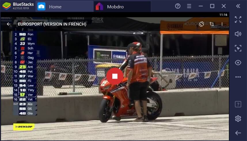 ver transmisión en vivo de Eurosport FR