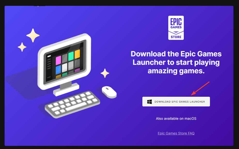 Click Download Epic Games Launcher  Epic Games Installer Invalid Drive