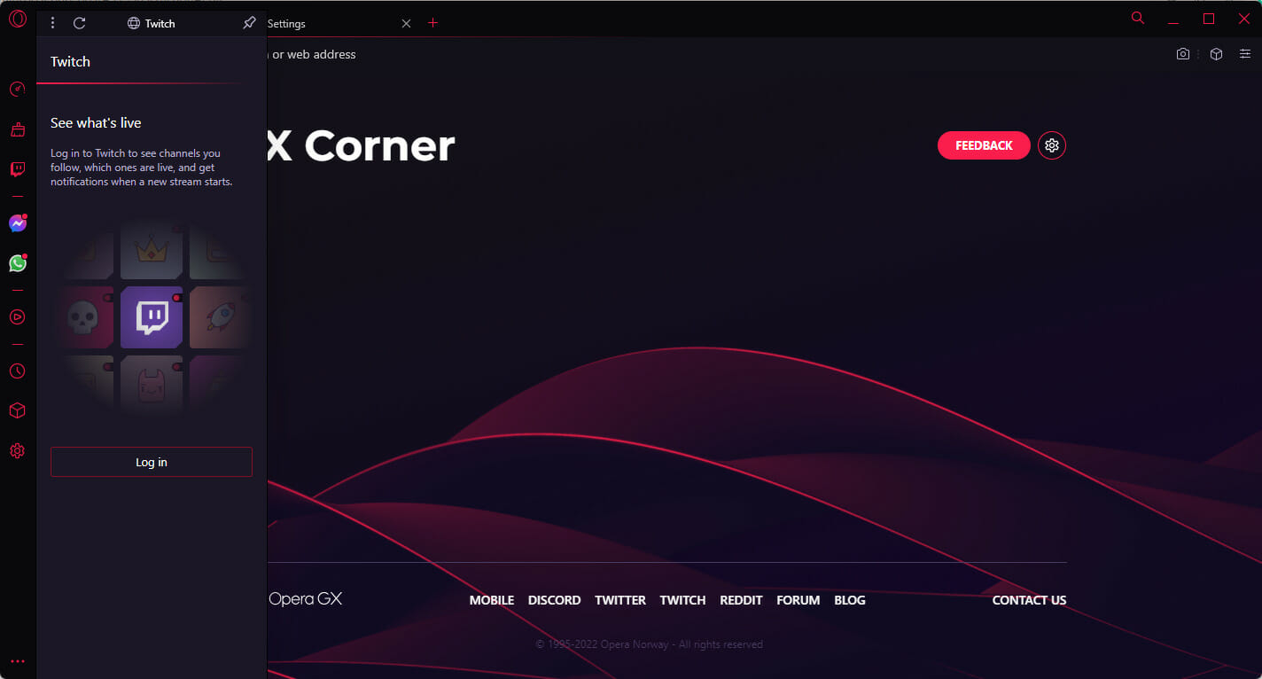opera gx discord