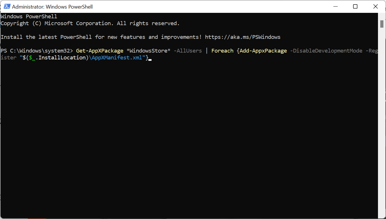 powershell-Befehl