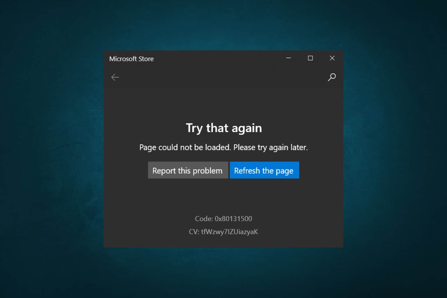 Microsoft は古い Microsoft Store バグの修正推奨を発表しました
