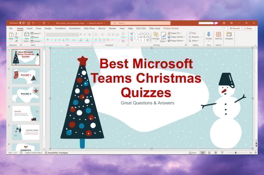 Was sind die besten Microsoft Teams Weihnachtsquizze