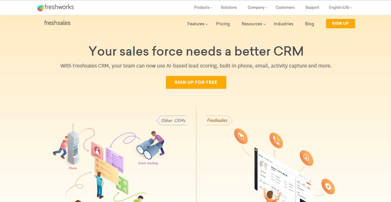 Freshsales CRM - Software CRM