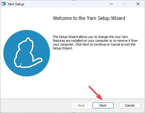 Impostazione Yarn 1