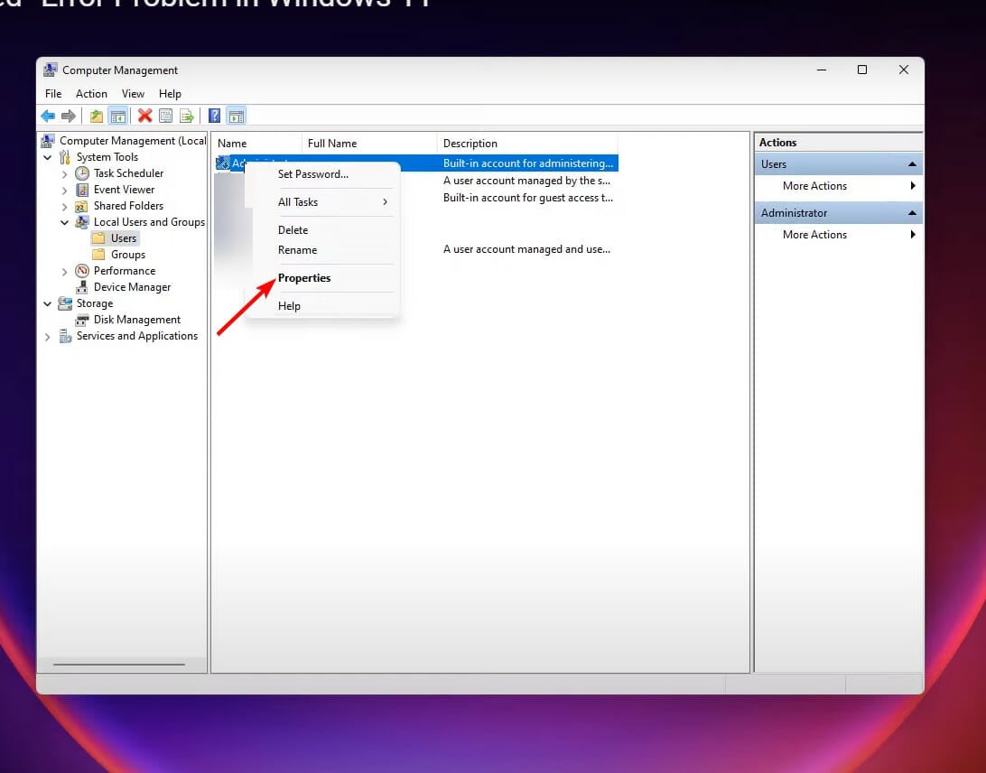 admin prop windows 11 lock screen slideshow not working