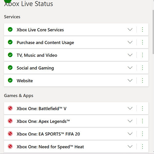 Ошибка обновления Xbox One 0x8b050033