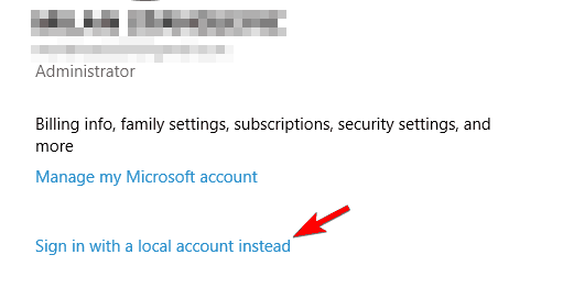 Windows 10 sign in options not showing