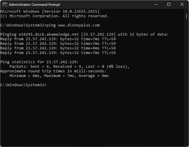 PING