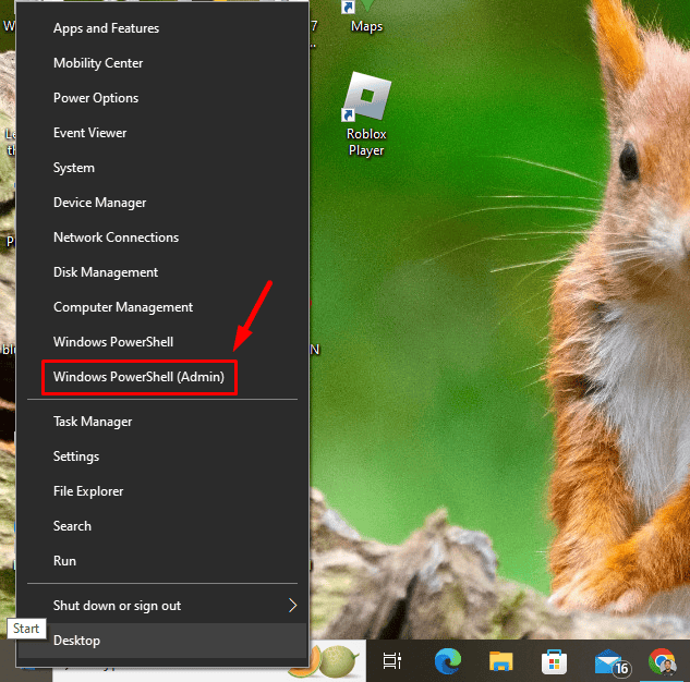 Windows PowerShell (Admin)