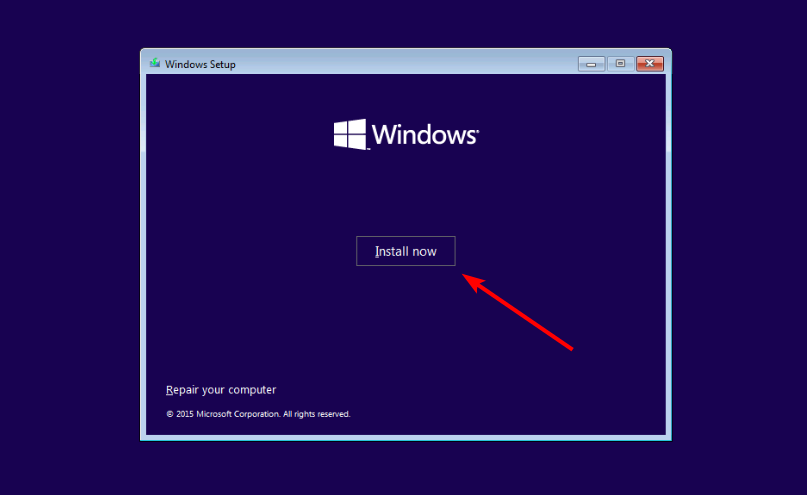install now critical process died