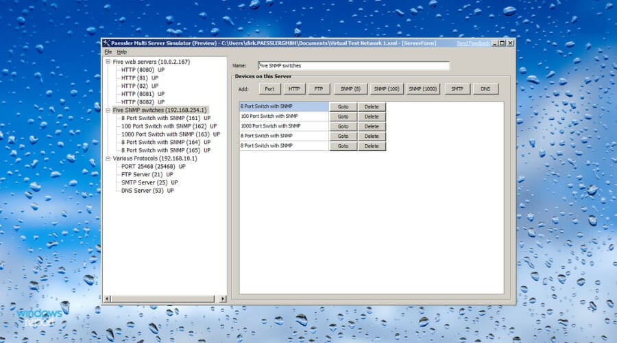 network simulation software