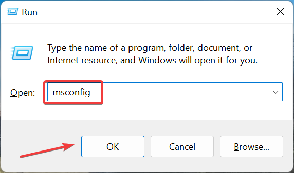 msconfig