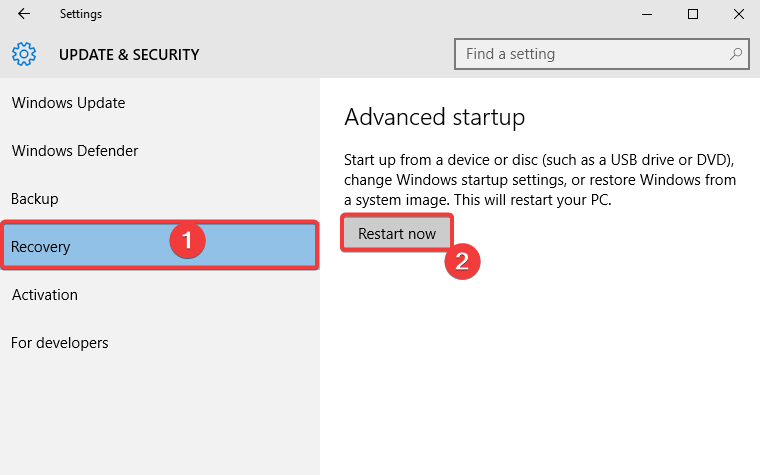 restore registry without backup 