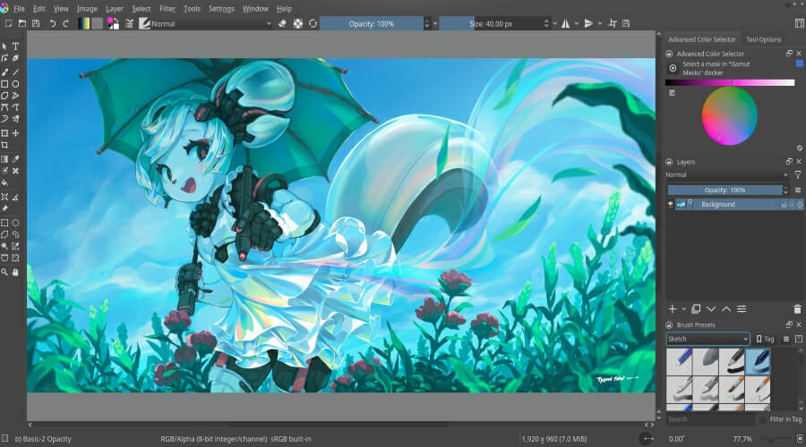 Krita beste Zeichen-Apps für Windows 11