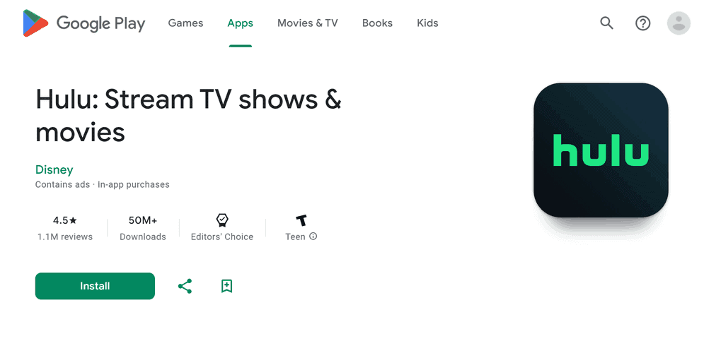 hulu update