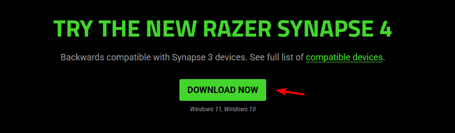download now razer synapse 4