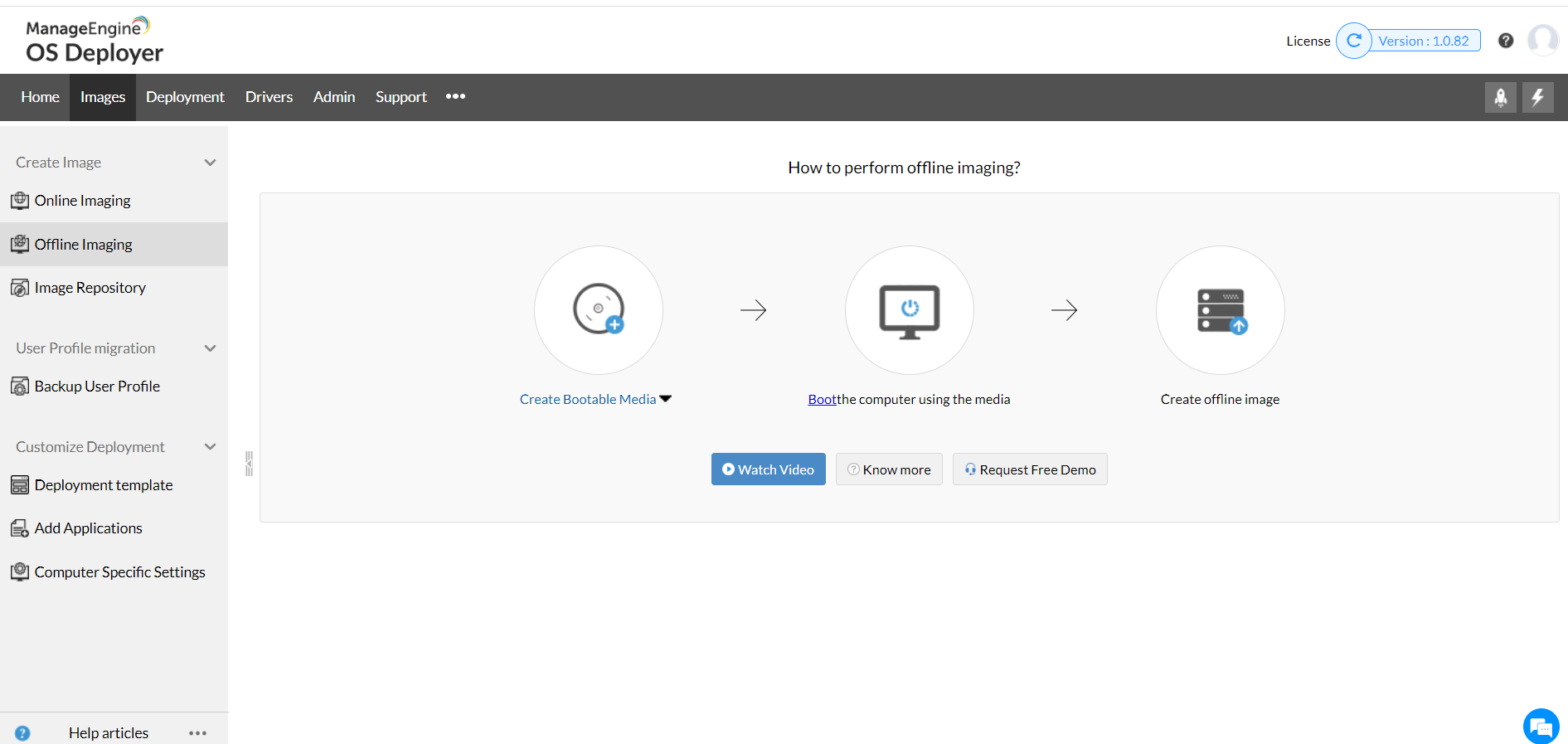 ManageEngine OS Deployer 
