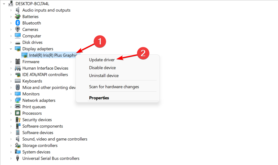 update-graphics live kernel event 141