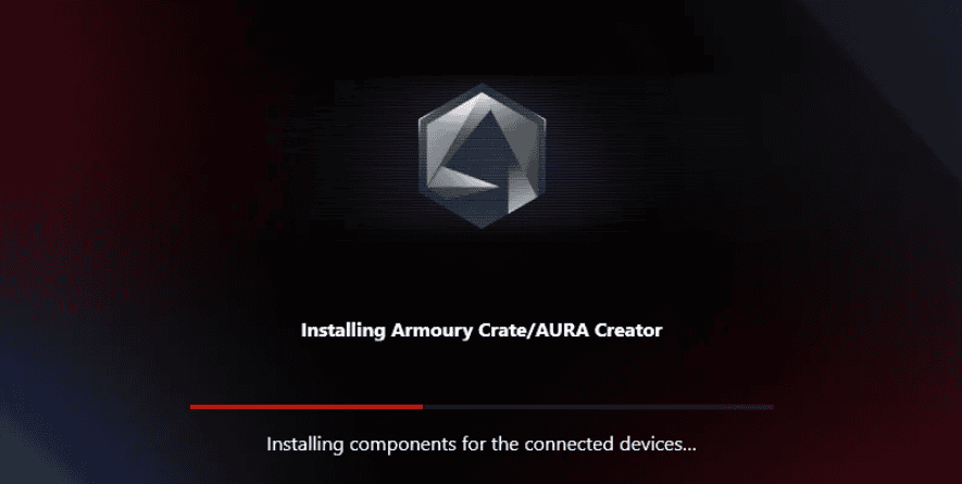 installing armoury crate