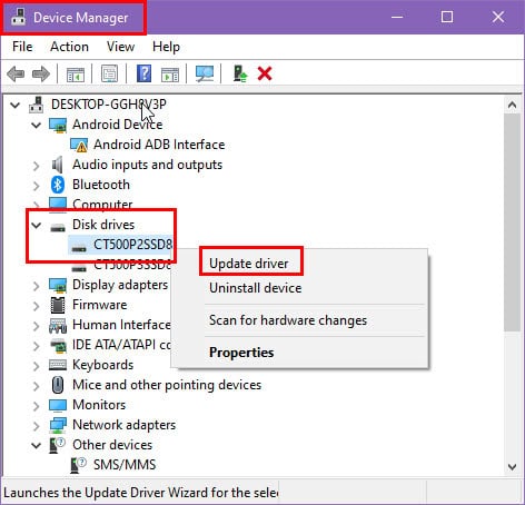 update driver