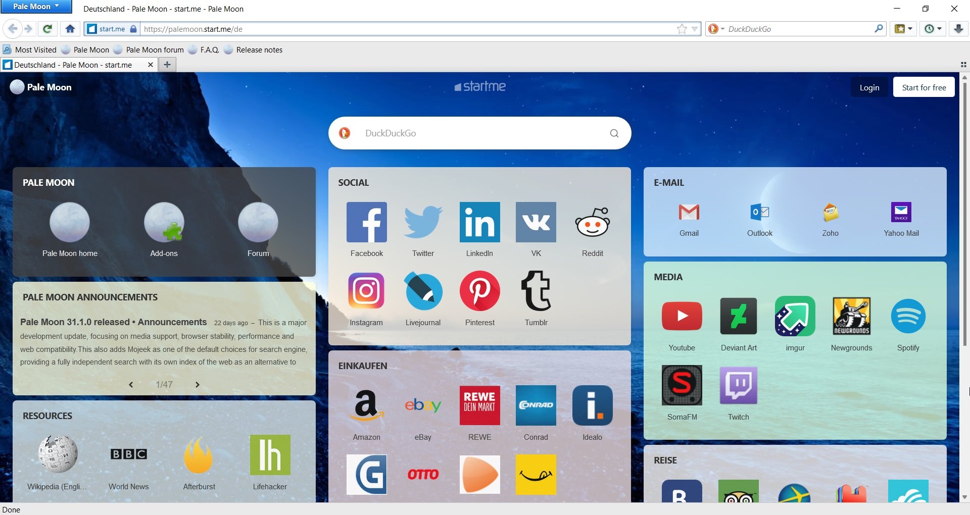 pale moon browser