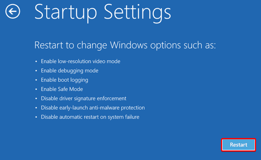 再起動してWindows 10のアプリがすぐに開いて閉じるのを修正