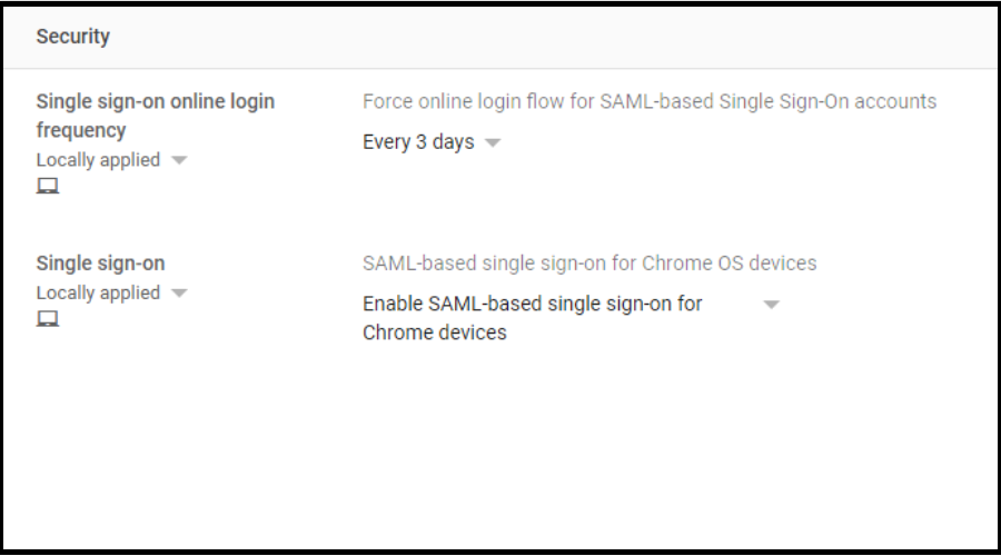 chrome sso
