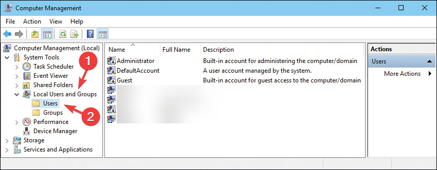 Usuários locais e grupos renomear pasta de usuário windows 10