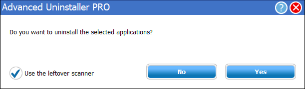 Advanced Uninstaller PRO Dialogfeld Anwendungsressourcen konnten nicht geladen werden mcafee