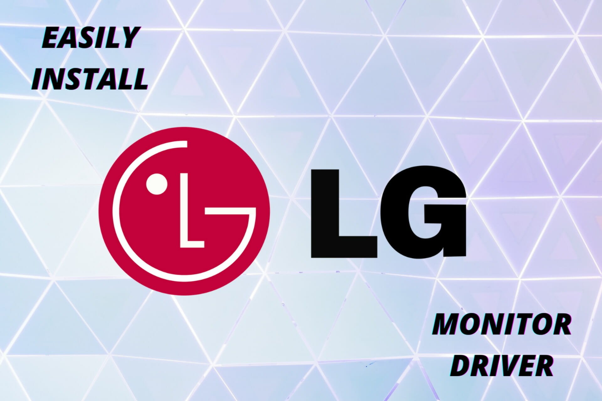 Einfach den LG-Monitor-Treiber installieren